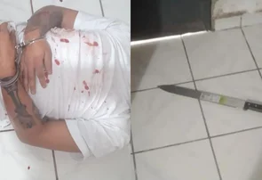 Homem é baleado após invadir quartel e ameaçar PMs com facão no Piauí